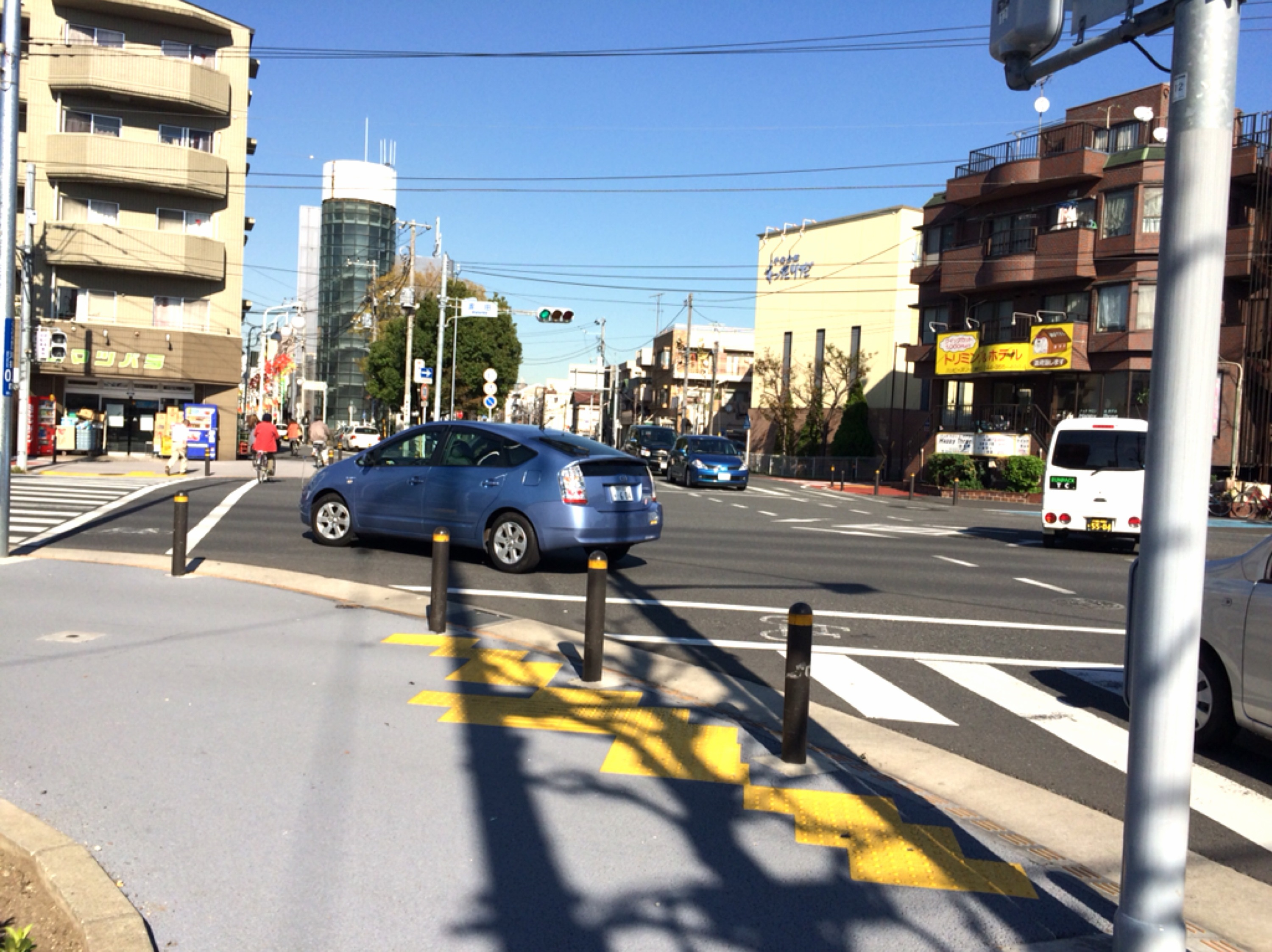 川崎新町駅から渡田交差点